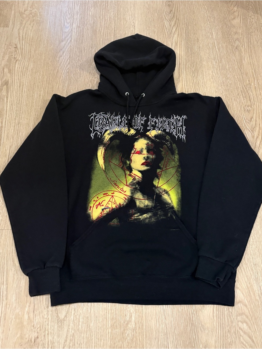 Cradle of Filth Devil To The Metal Two Sided Graphic Black Hoodie